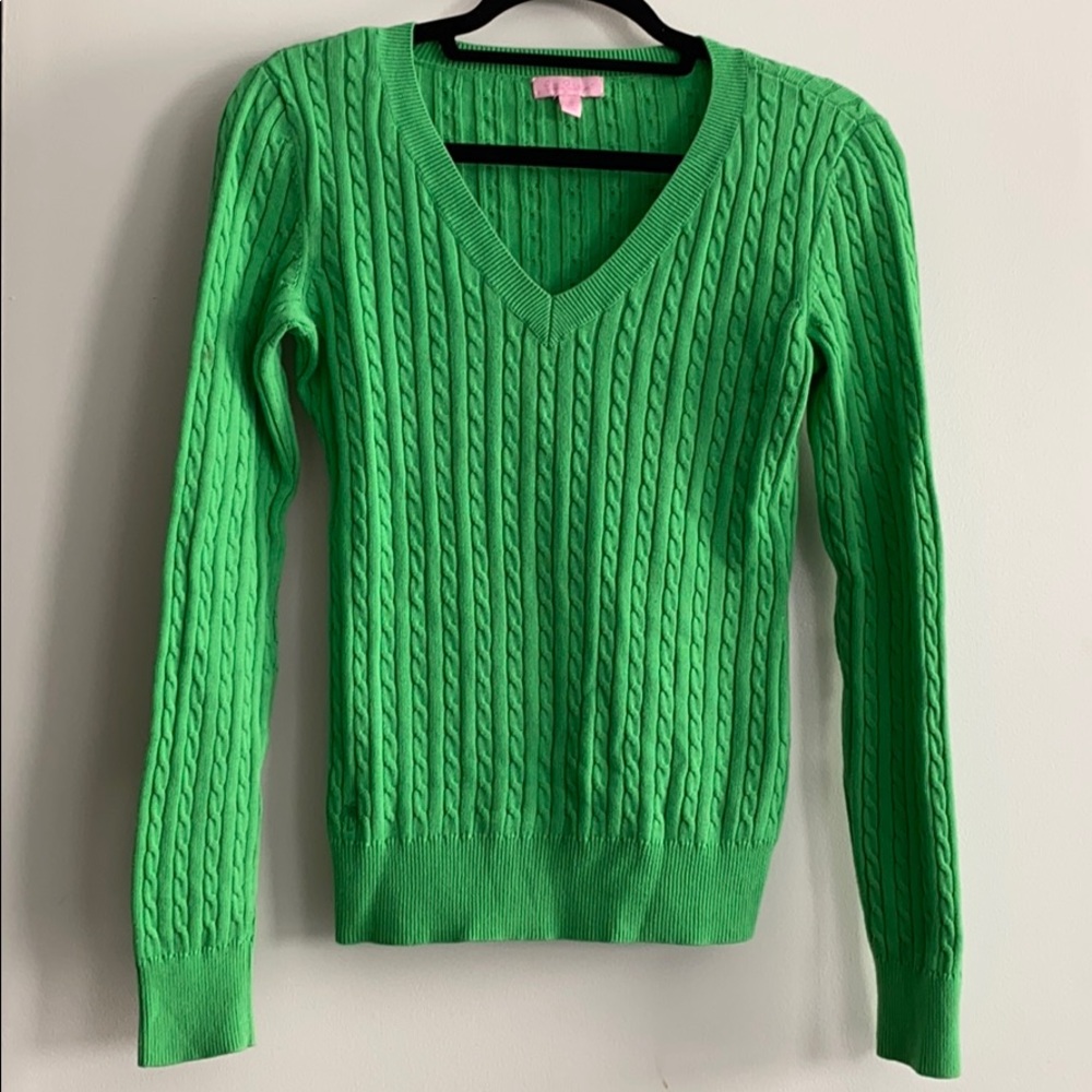 Lilly Pulitzer Signature V-neck Sweater